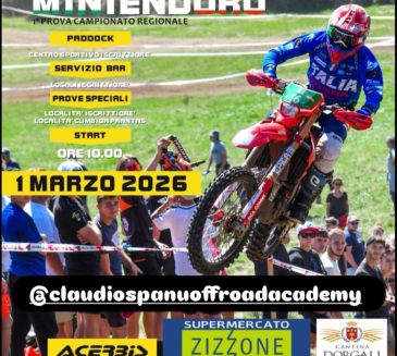 1^ Prova Enduro Campionato Regionale 2026 & 1^ Prova Campionato MiniEnduro Regionale 2026