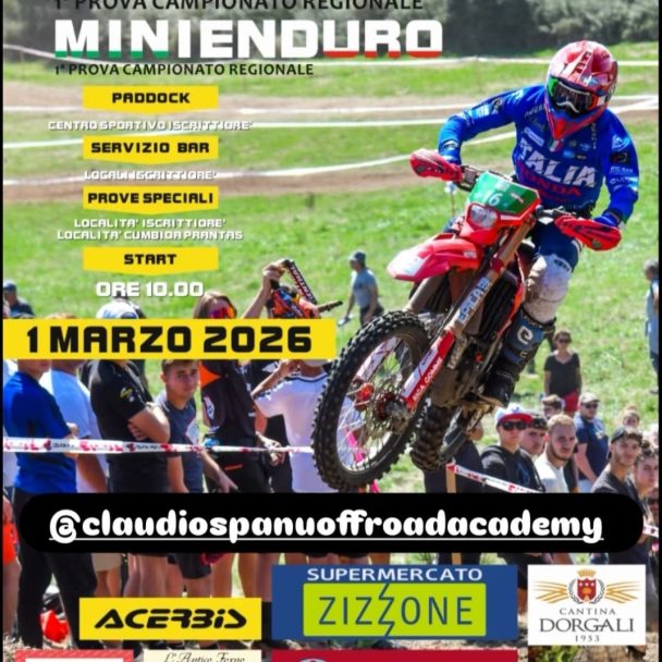 1^ Prova Enduro Campionato Regionale 2026 & 1^ Prova Campionato MiniEnduro Regionale 2026